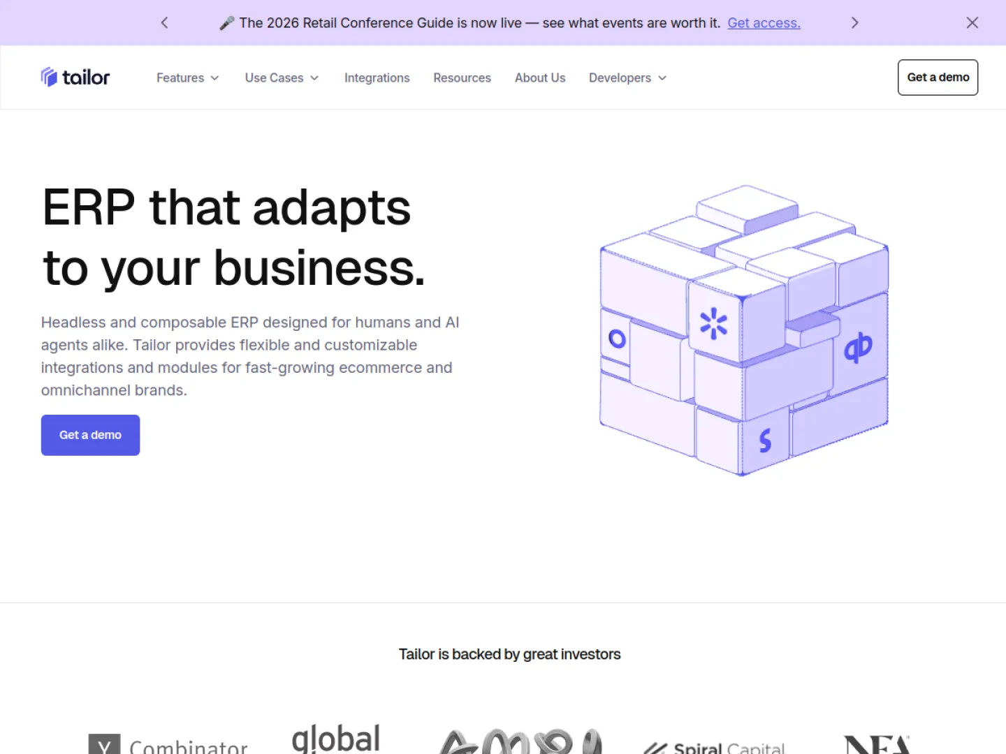 Tailor website