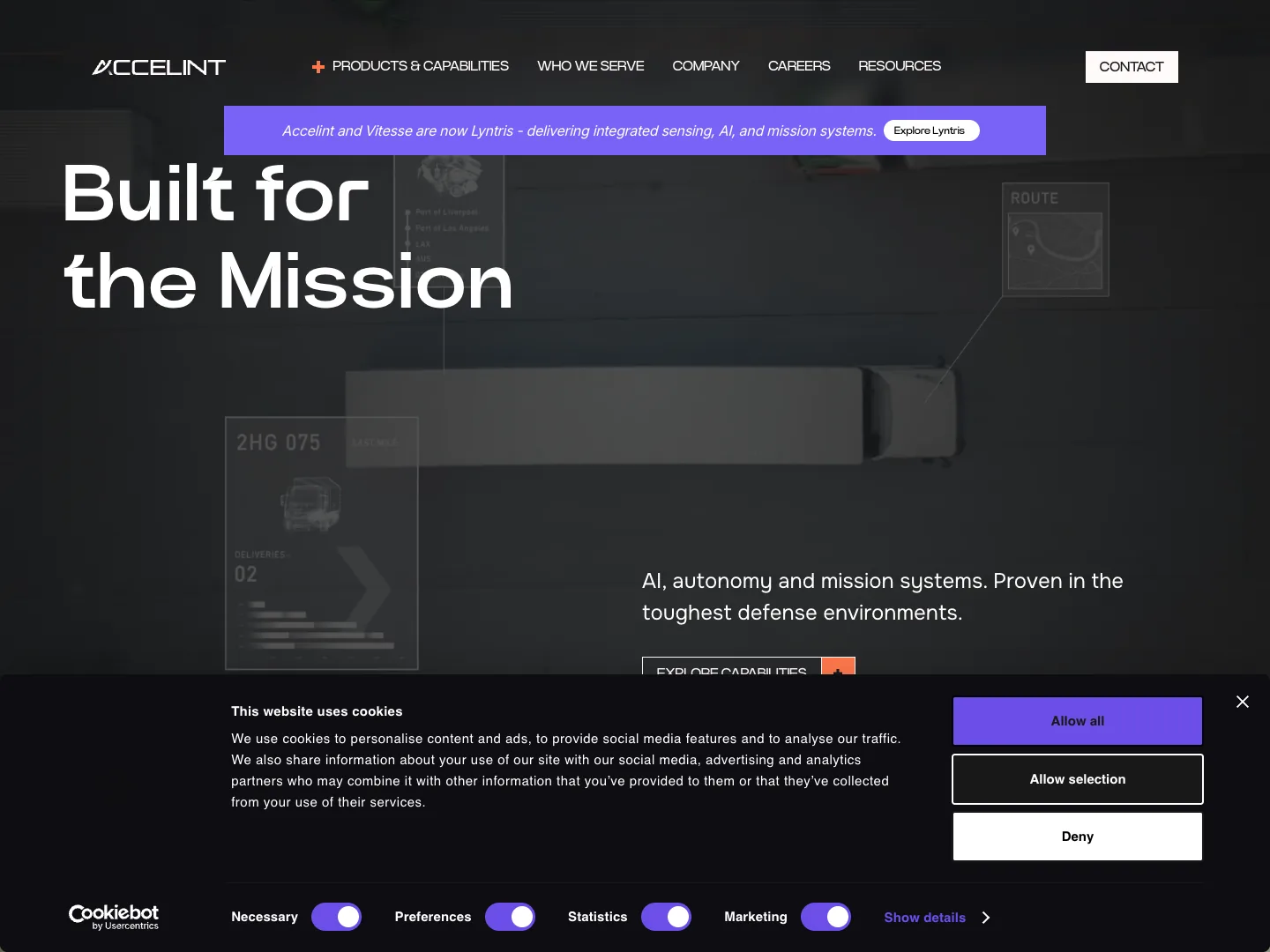 Accelint website