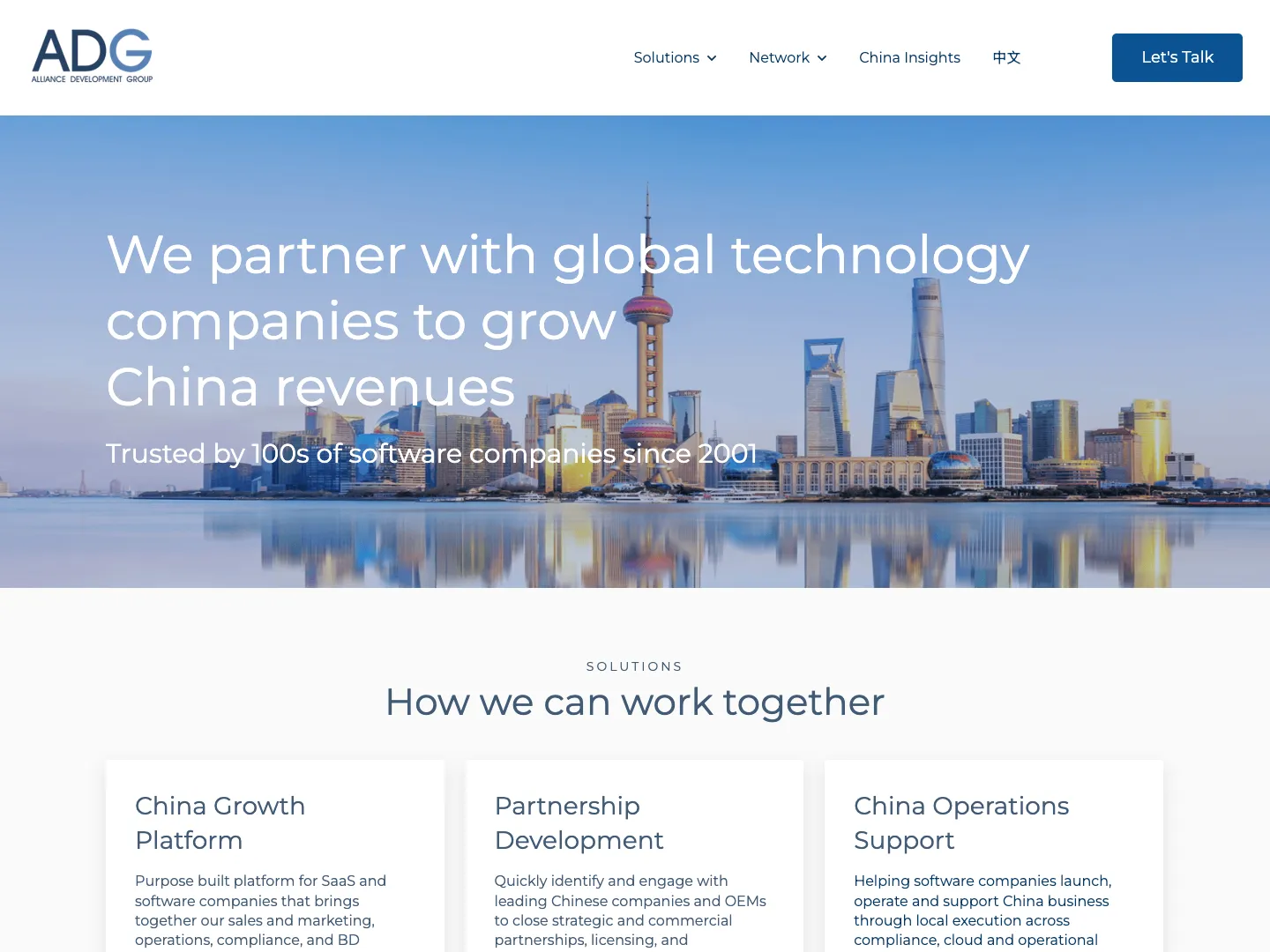 ADG website