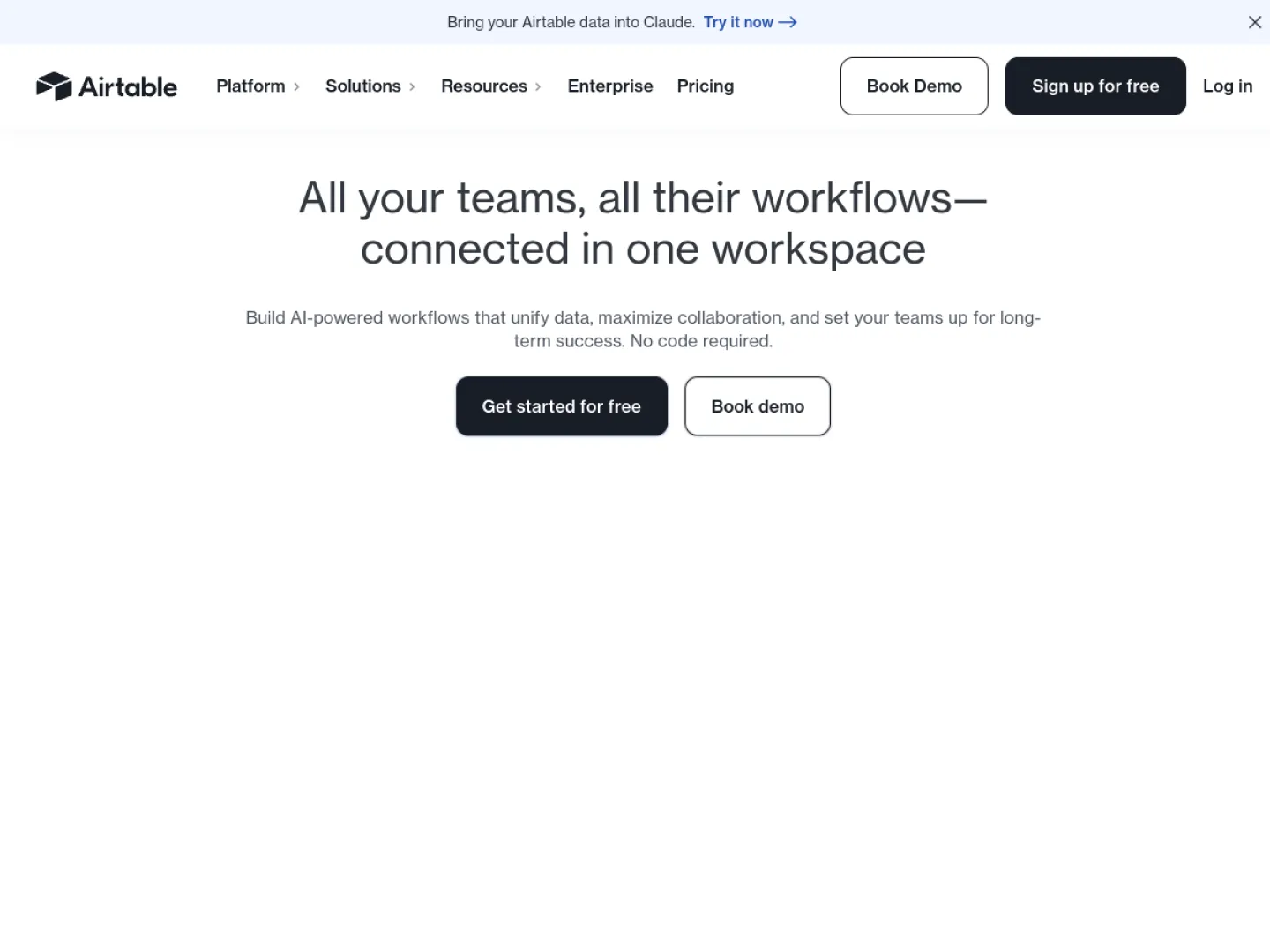 Airtable website