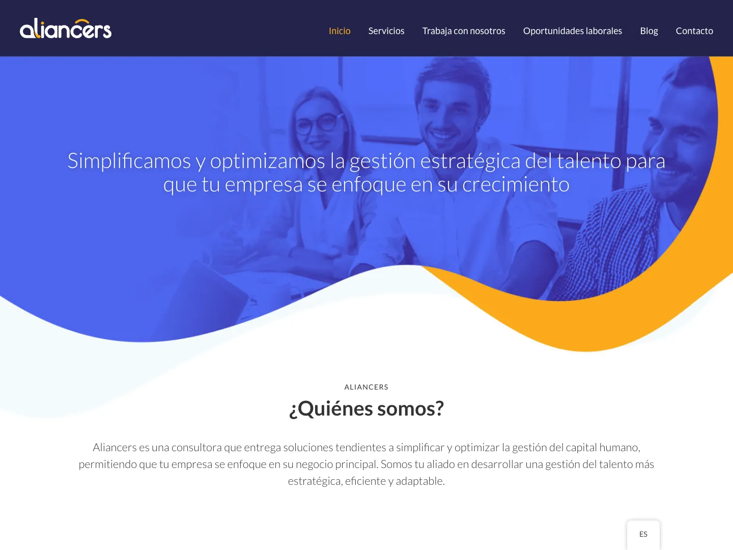Aliancers website