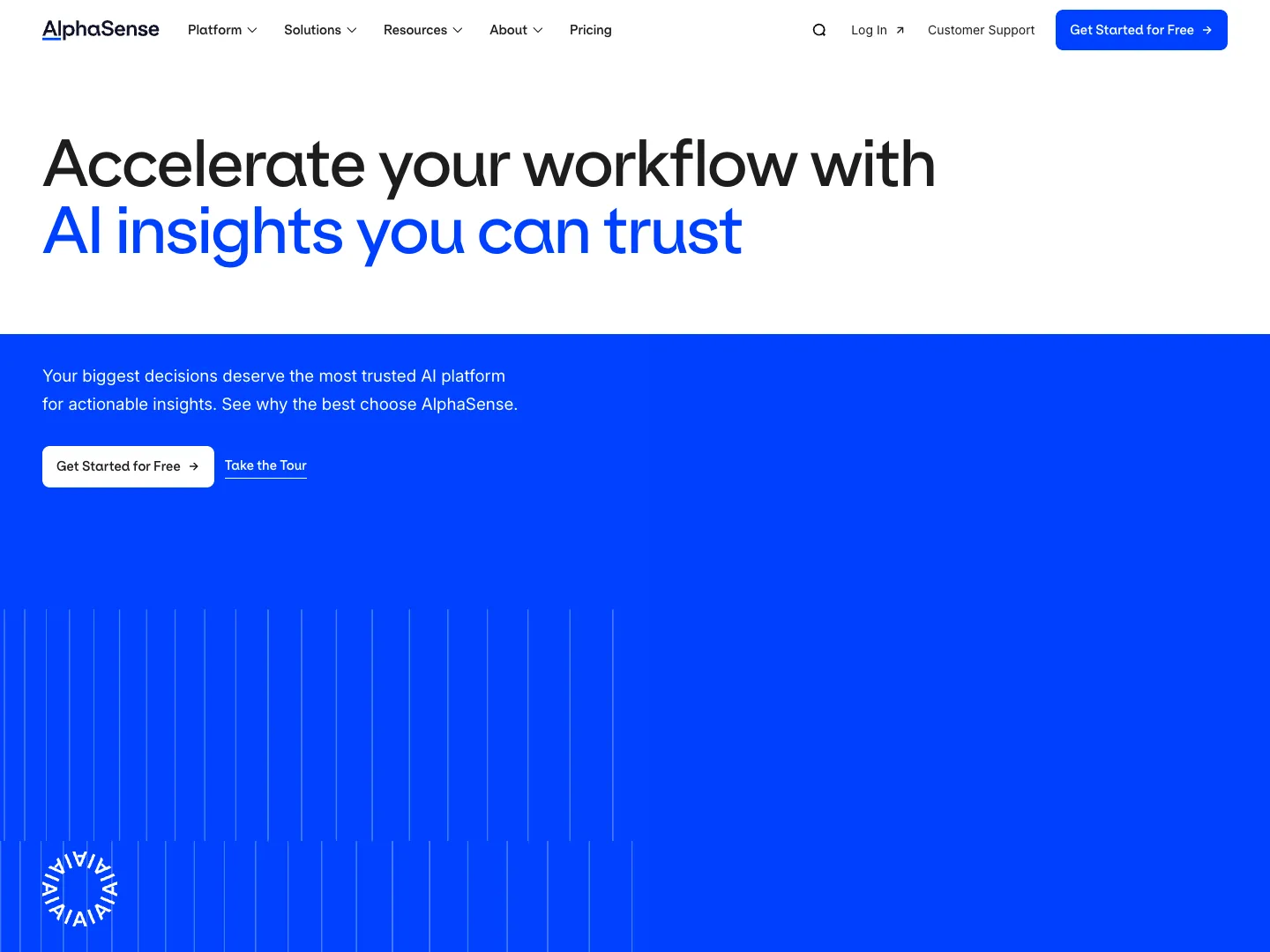 Alphasense website