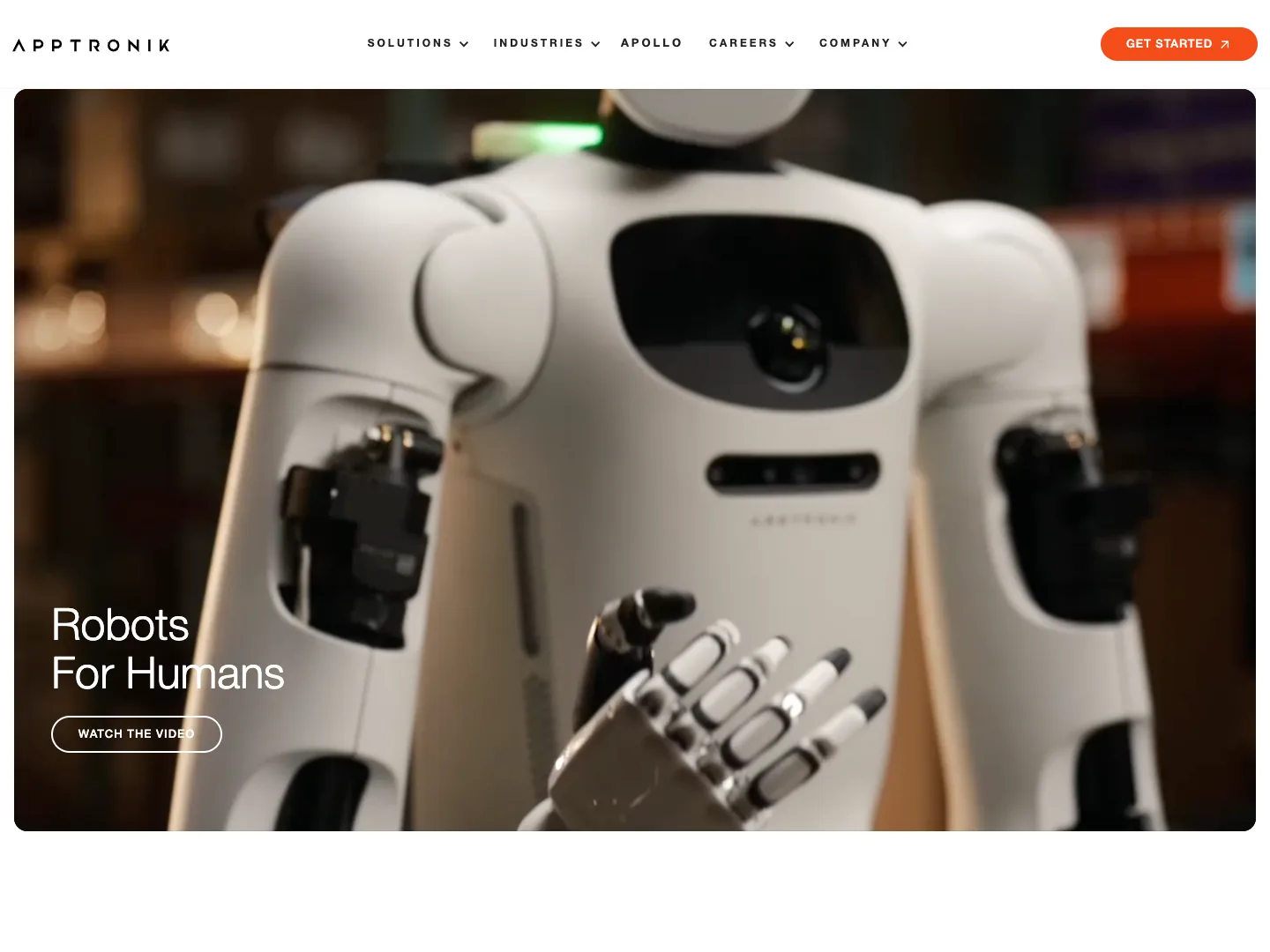 Apptronik website