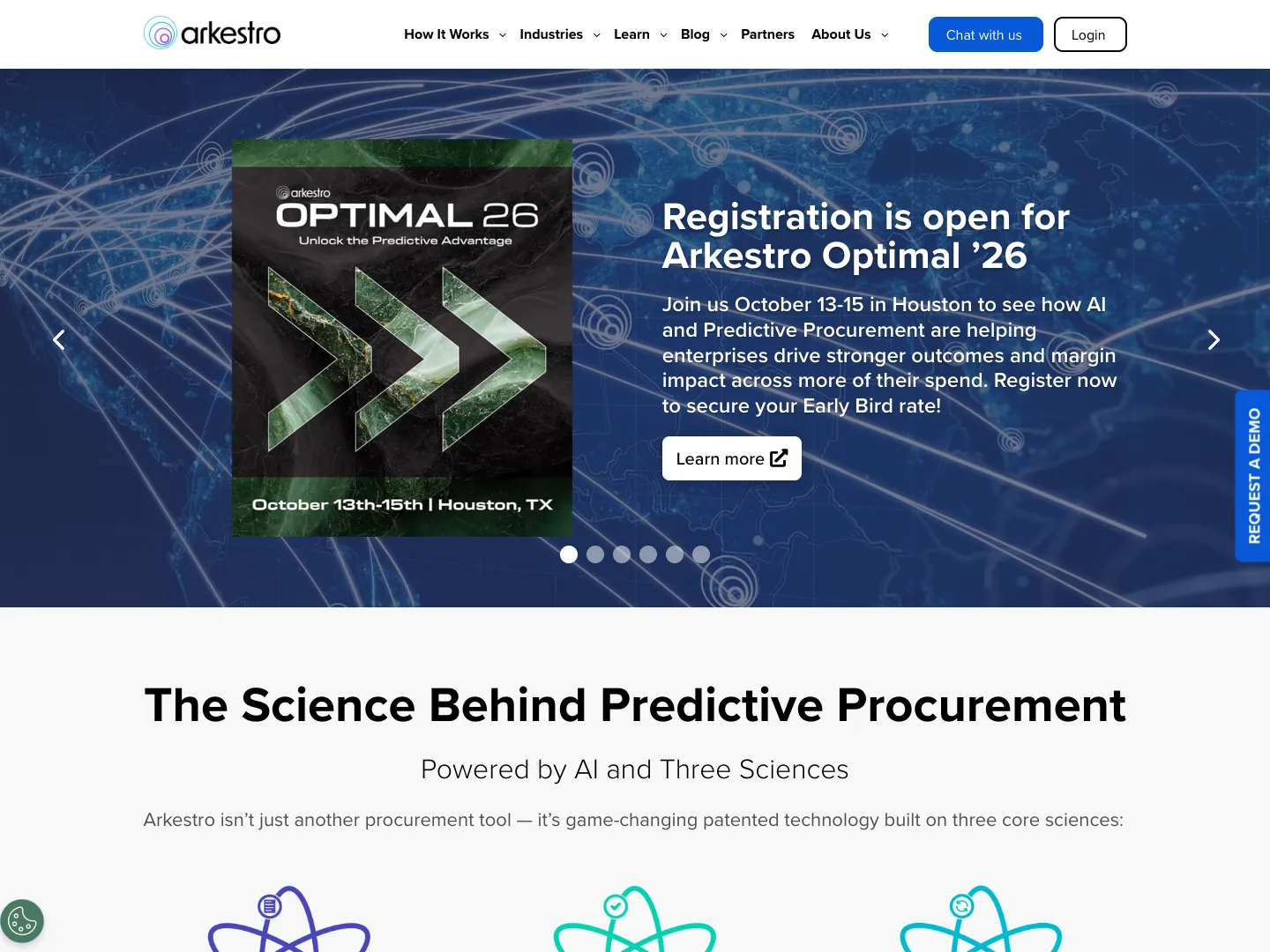 Arkestro website
