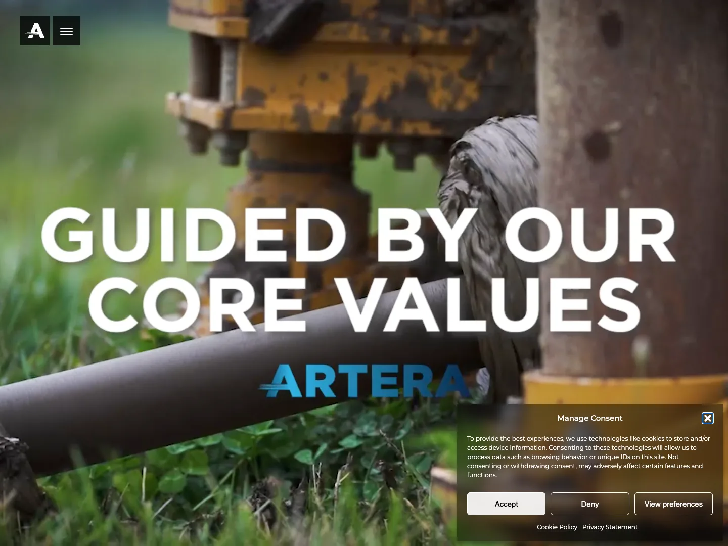 Artera website