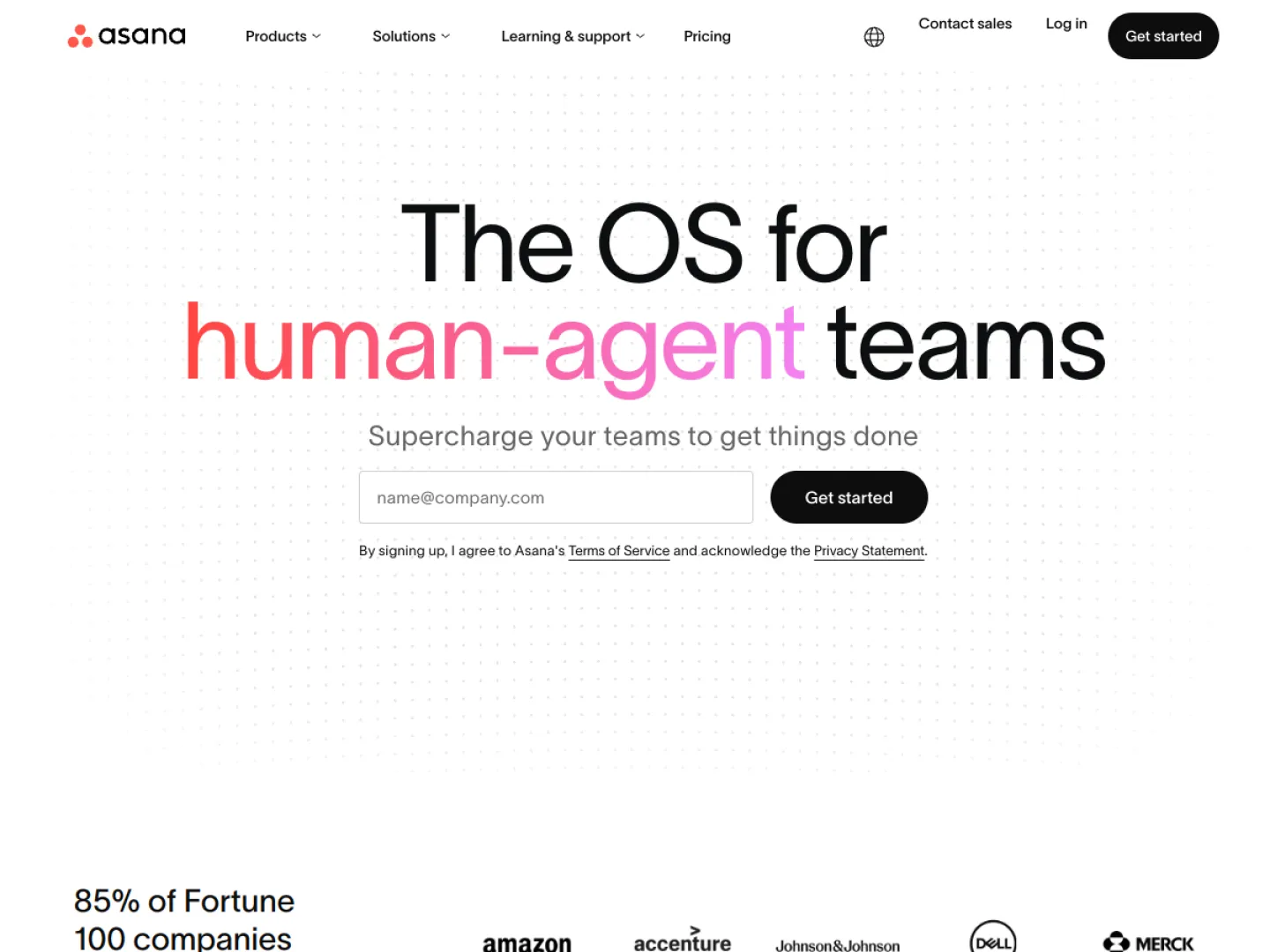 Asana website