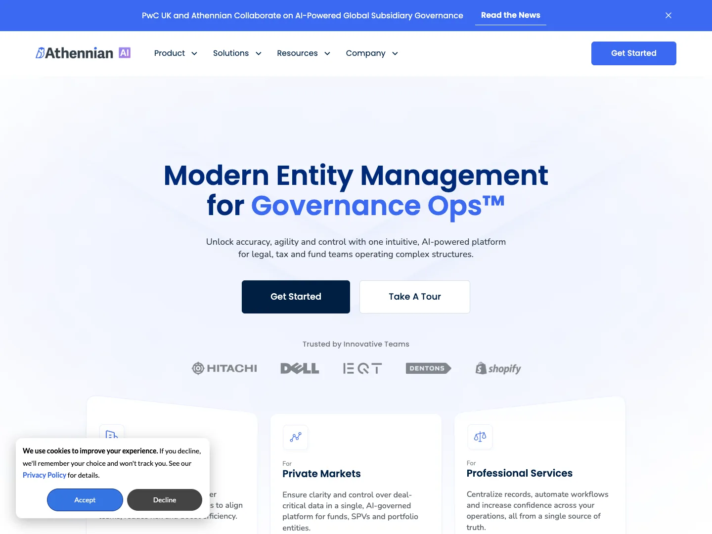 Athennian website