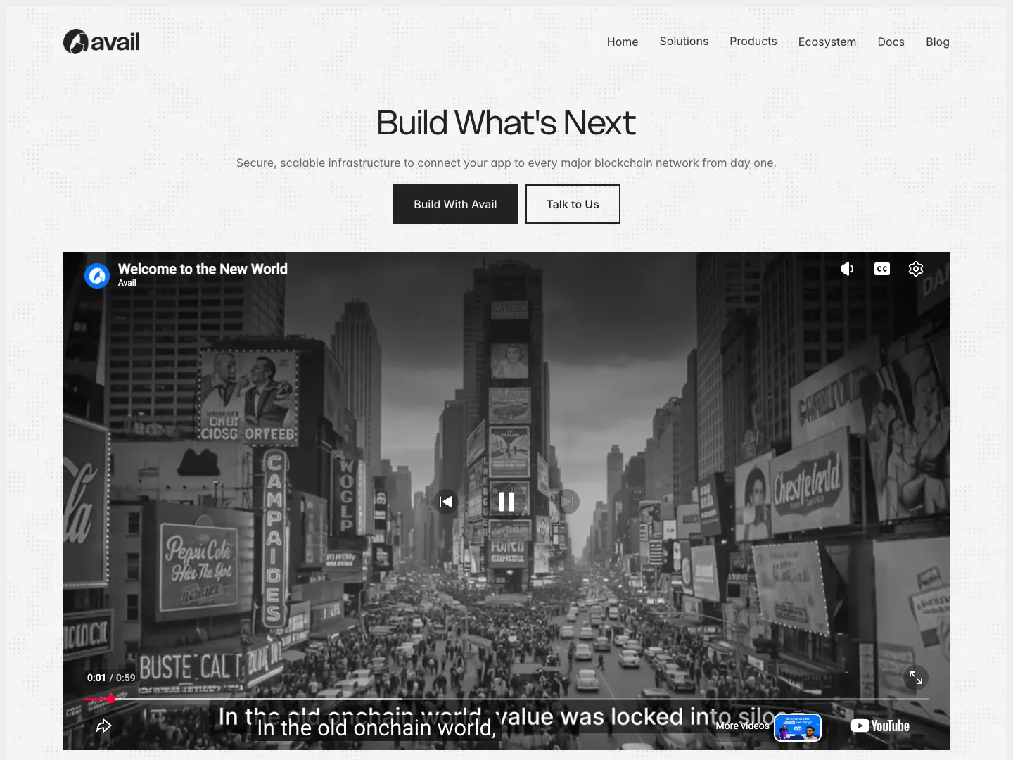 Avail Project website