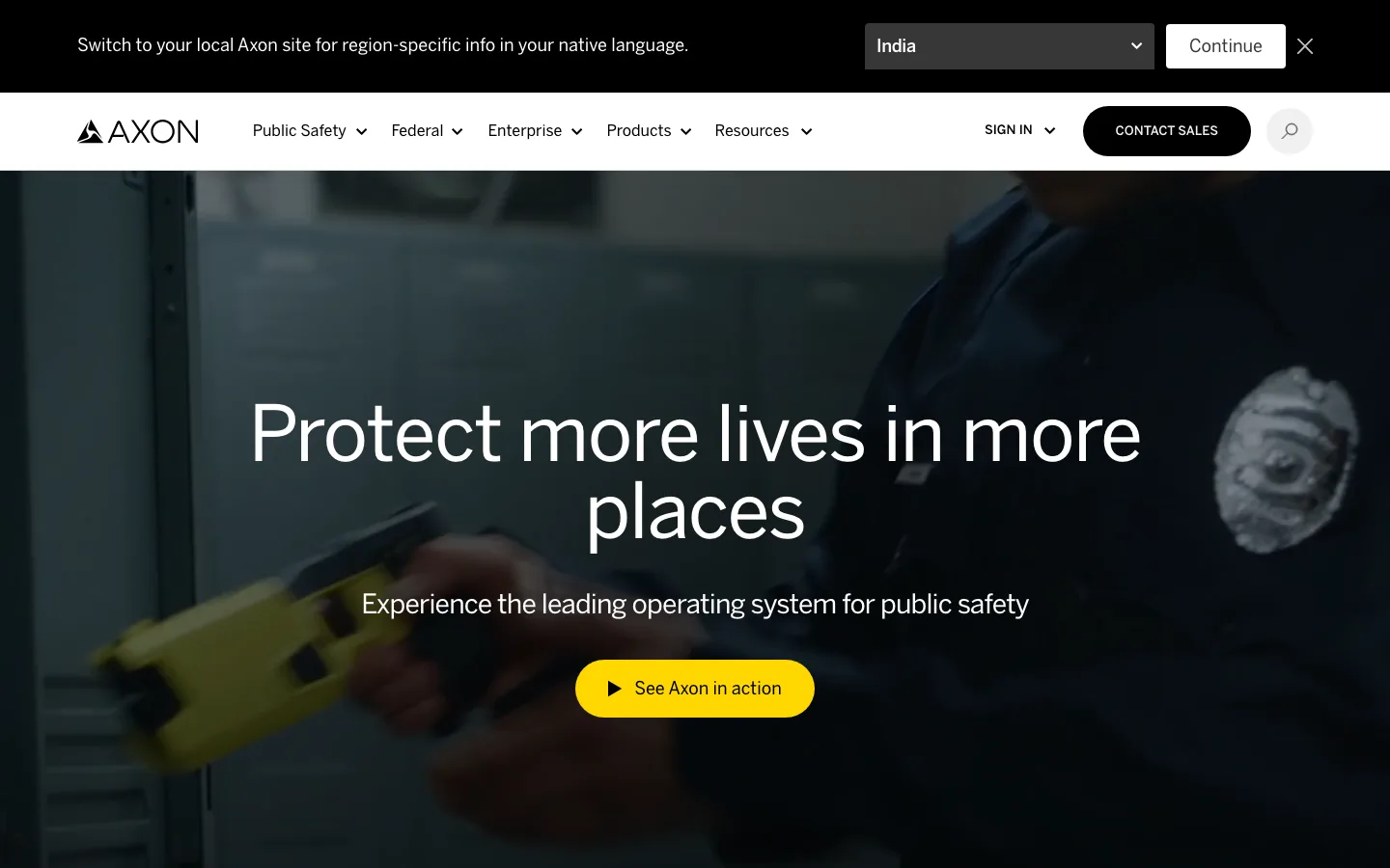 Axon website