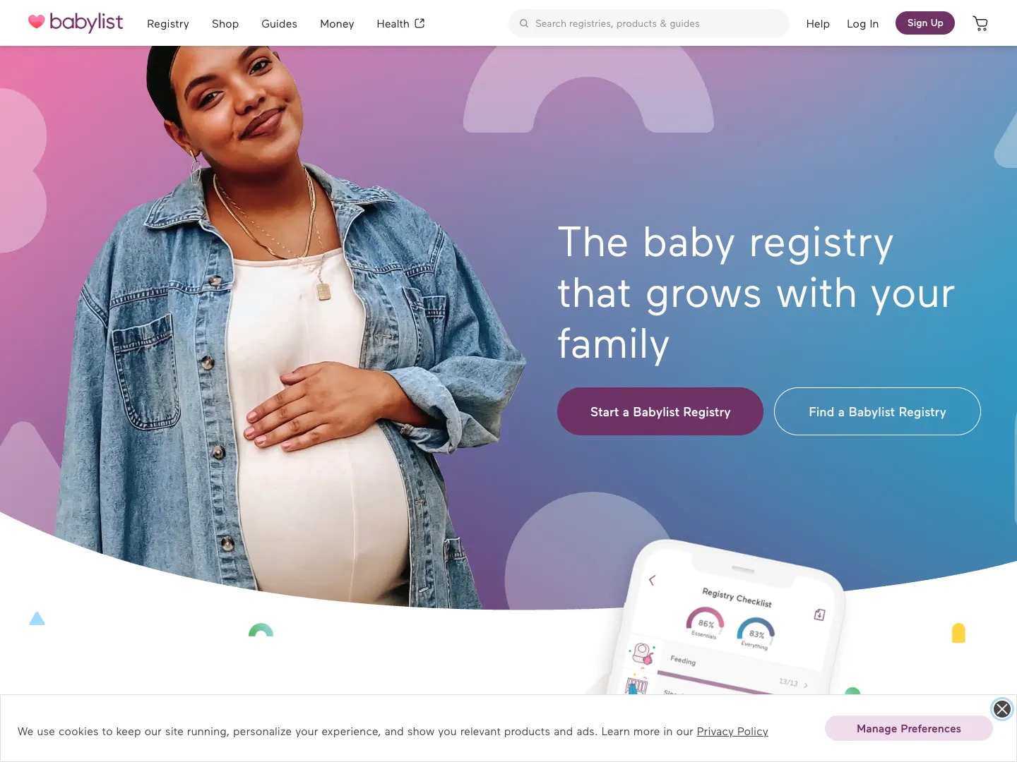 Babylist website