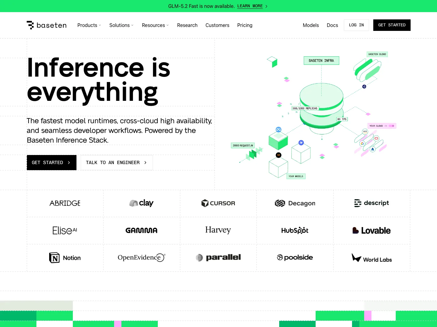 Baseten website