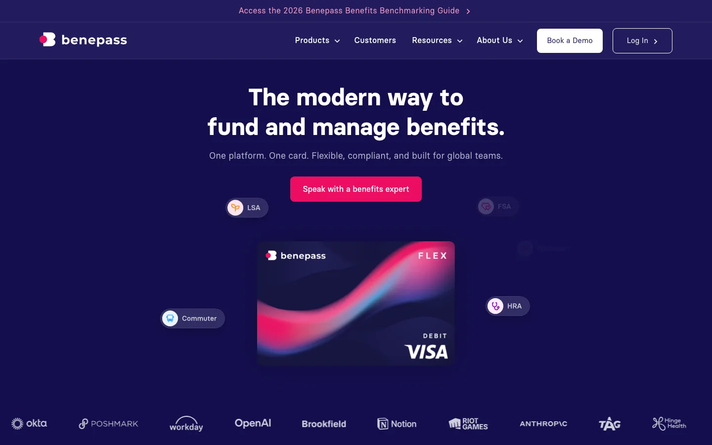 Benepass website