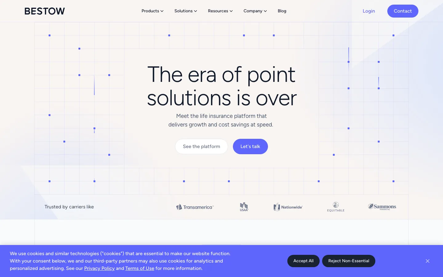 Bestow website