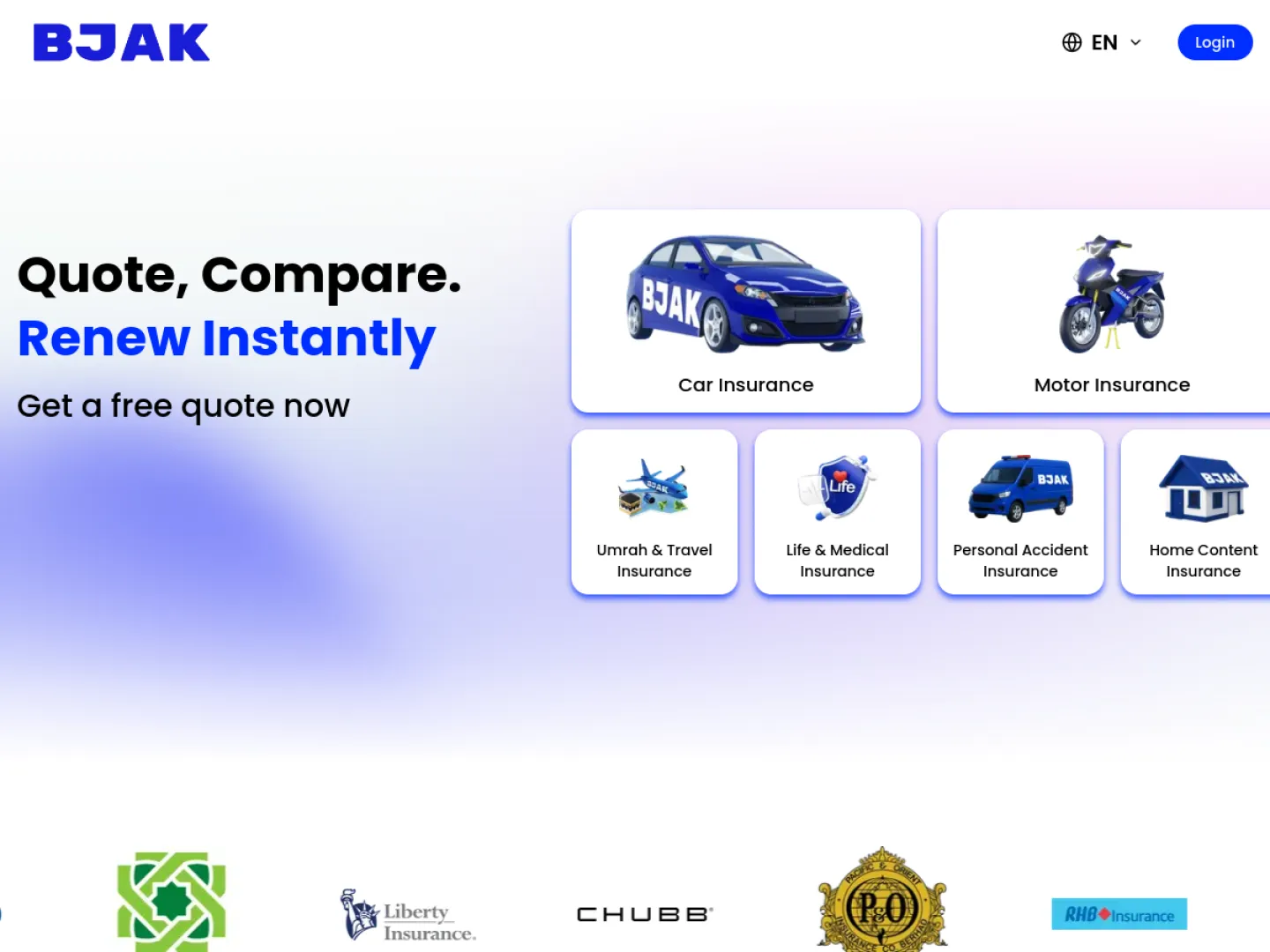 Bjakcareer website