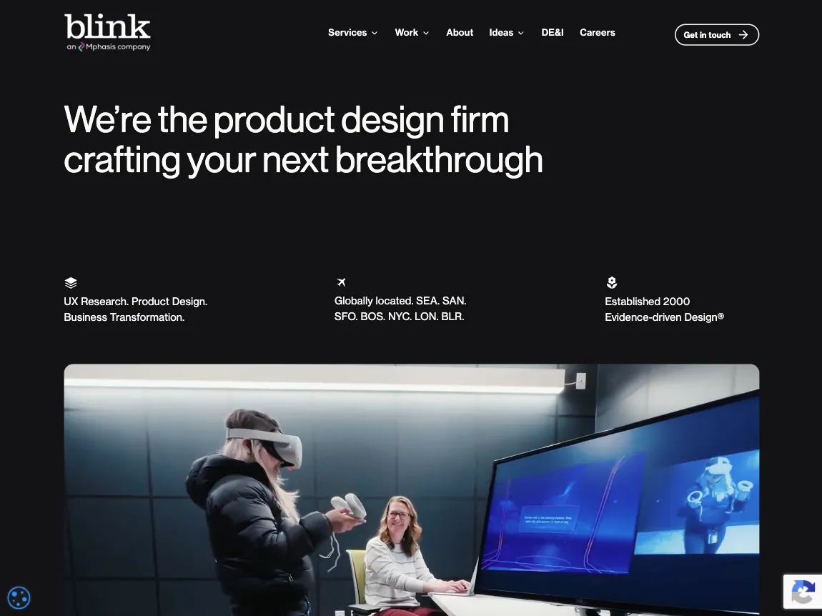 Blink Interactive, Inc. website