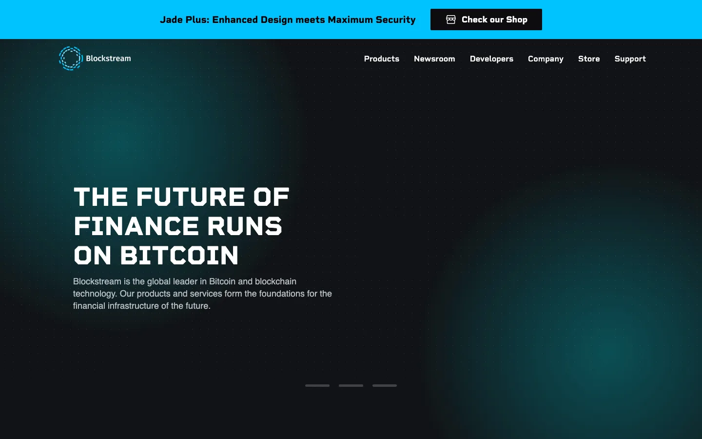 Blockstream website