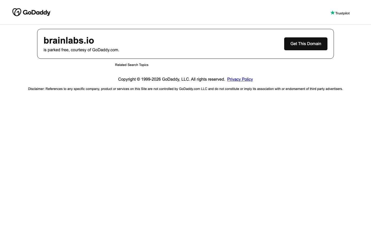 Brainlabs website