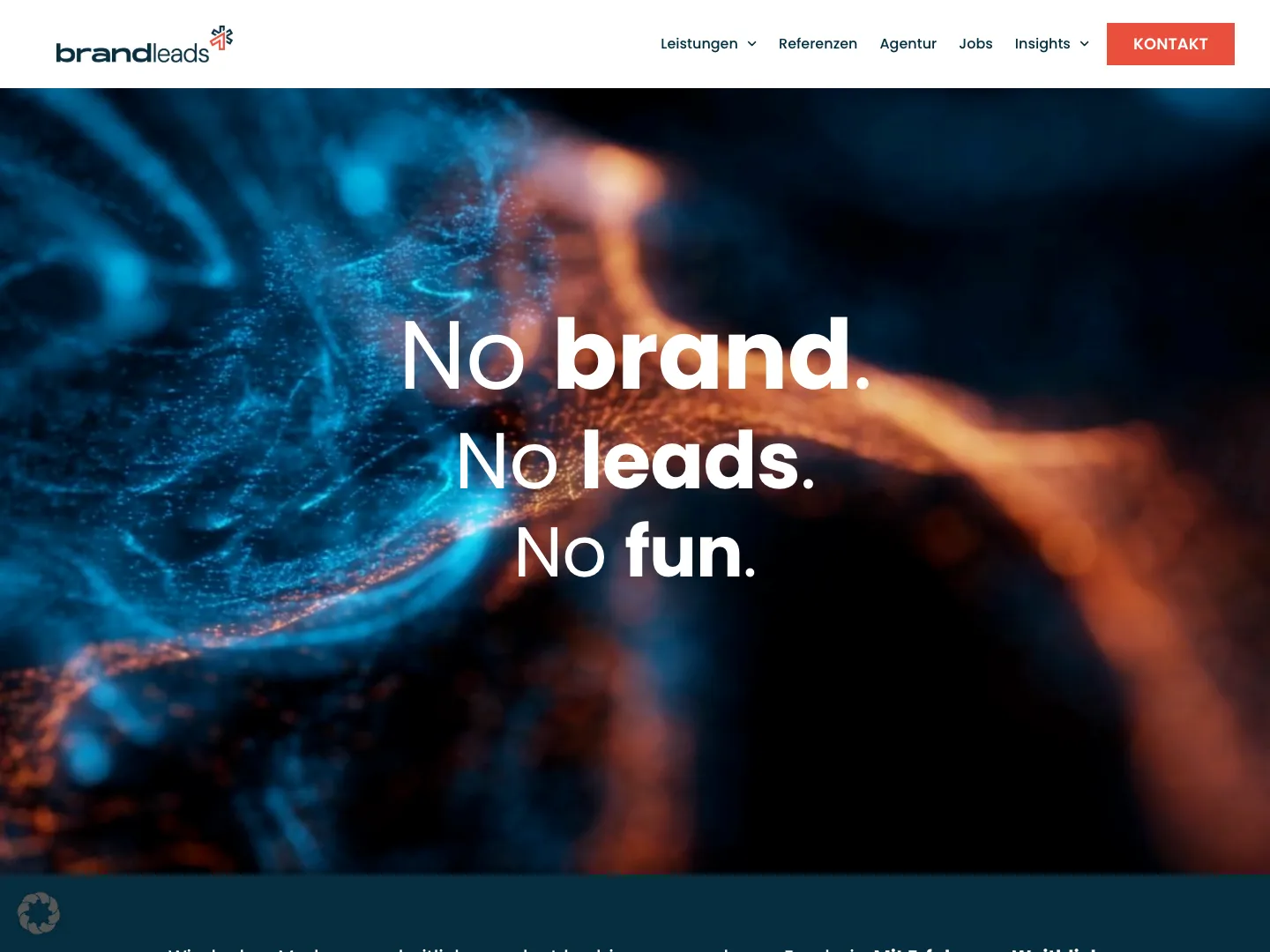 brandleads marketing services website