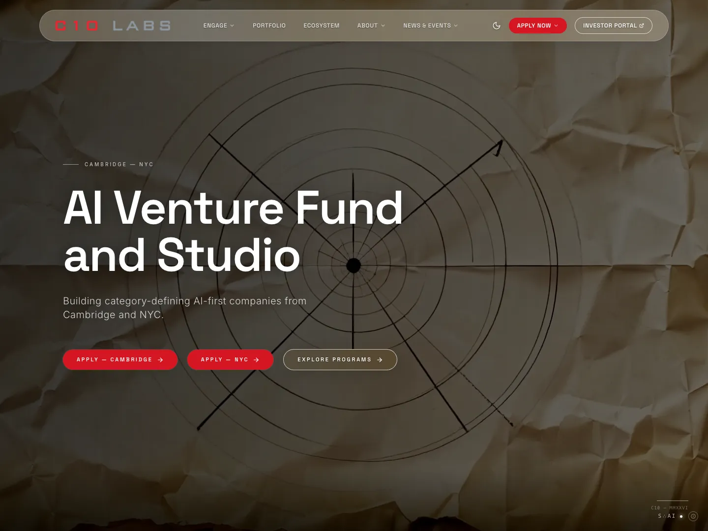 C10 Labs website