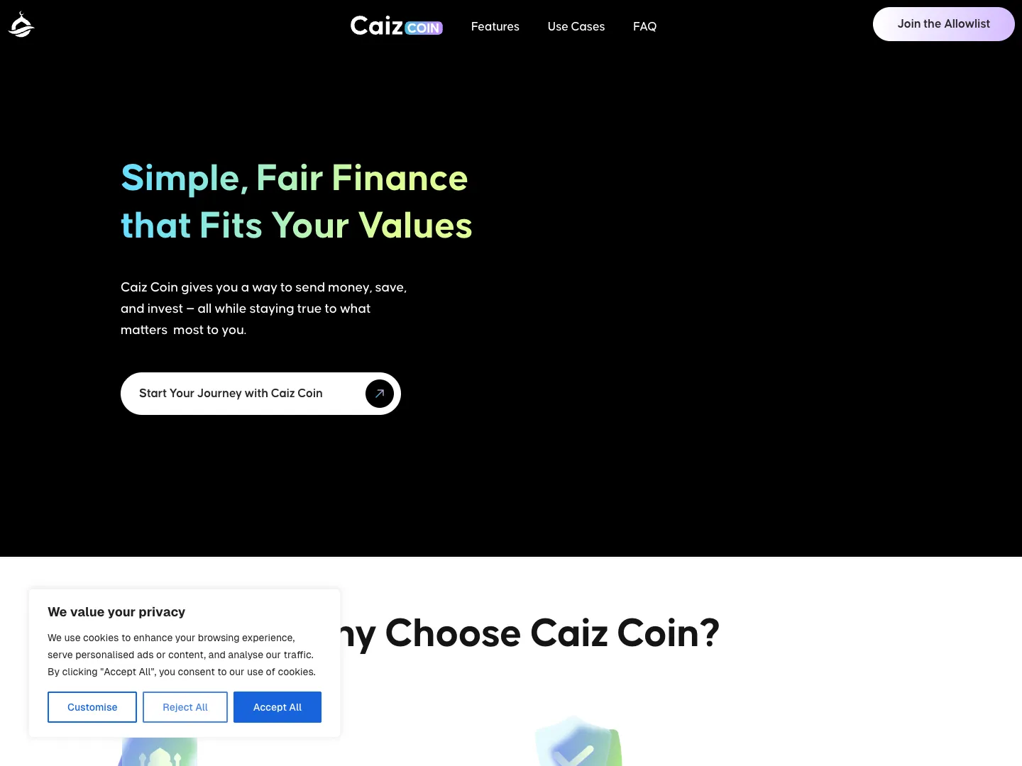 Caiz website