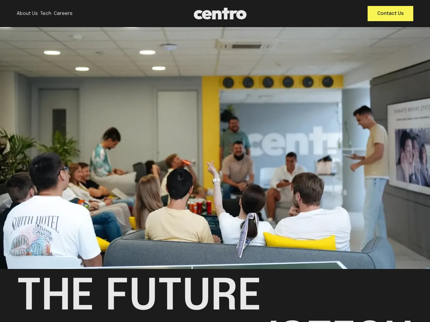 Centro.team website