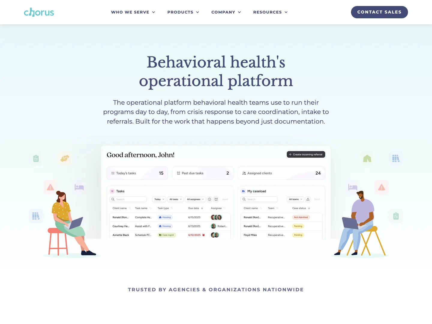 Chorus Innovations website