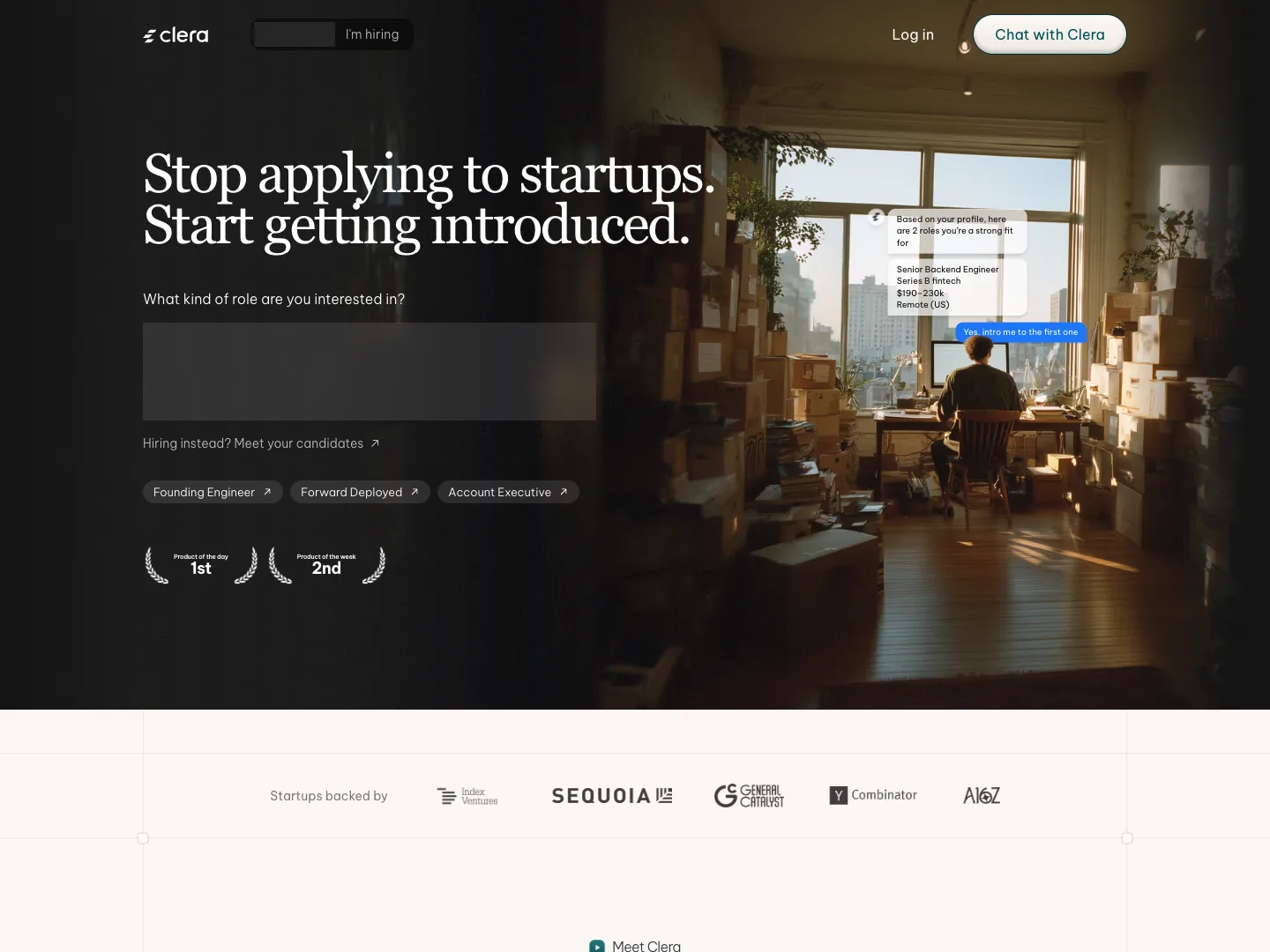 Clera website