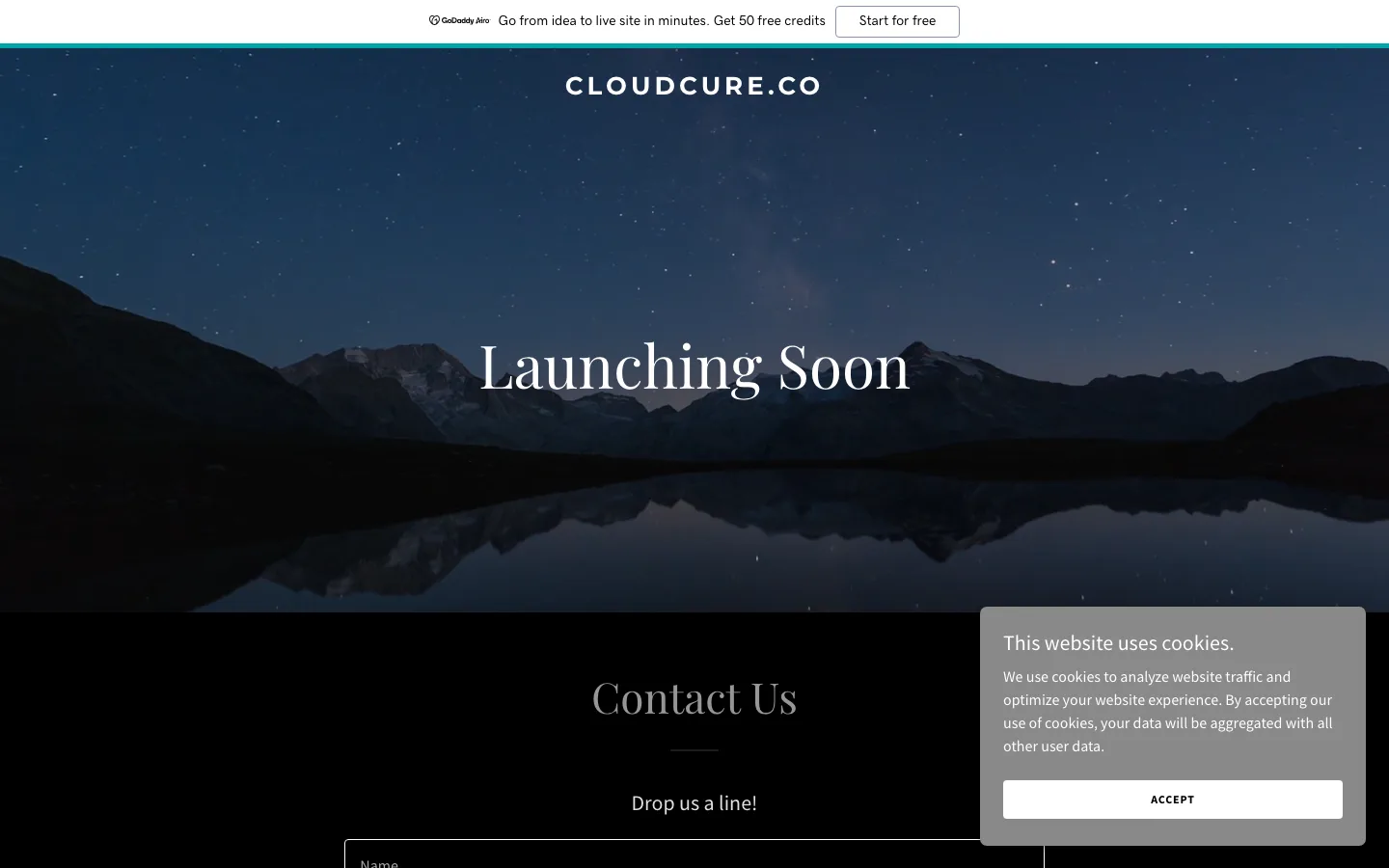 CloudCure website