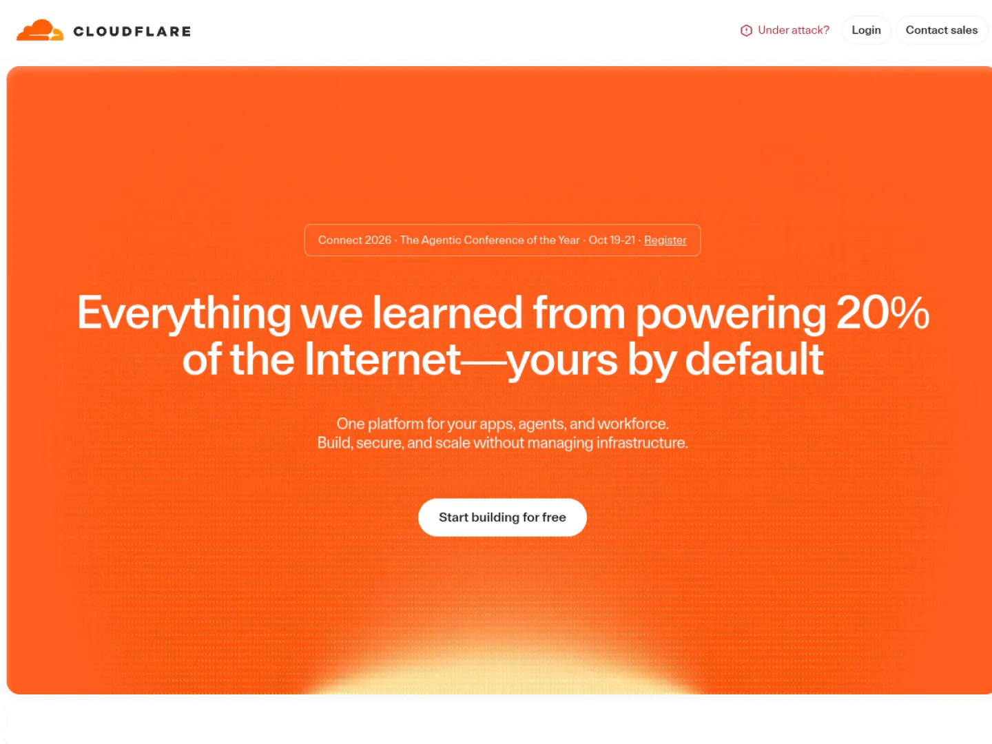 Cloudflare website