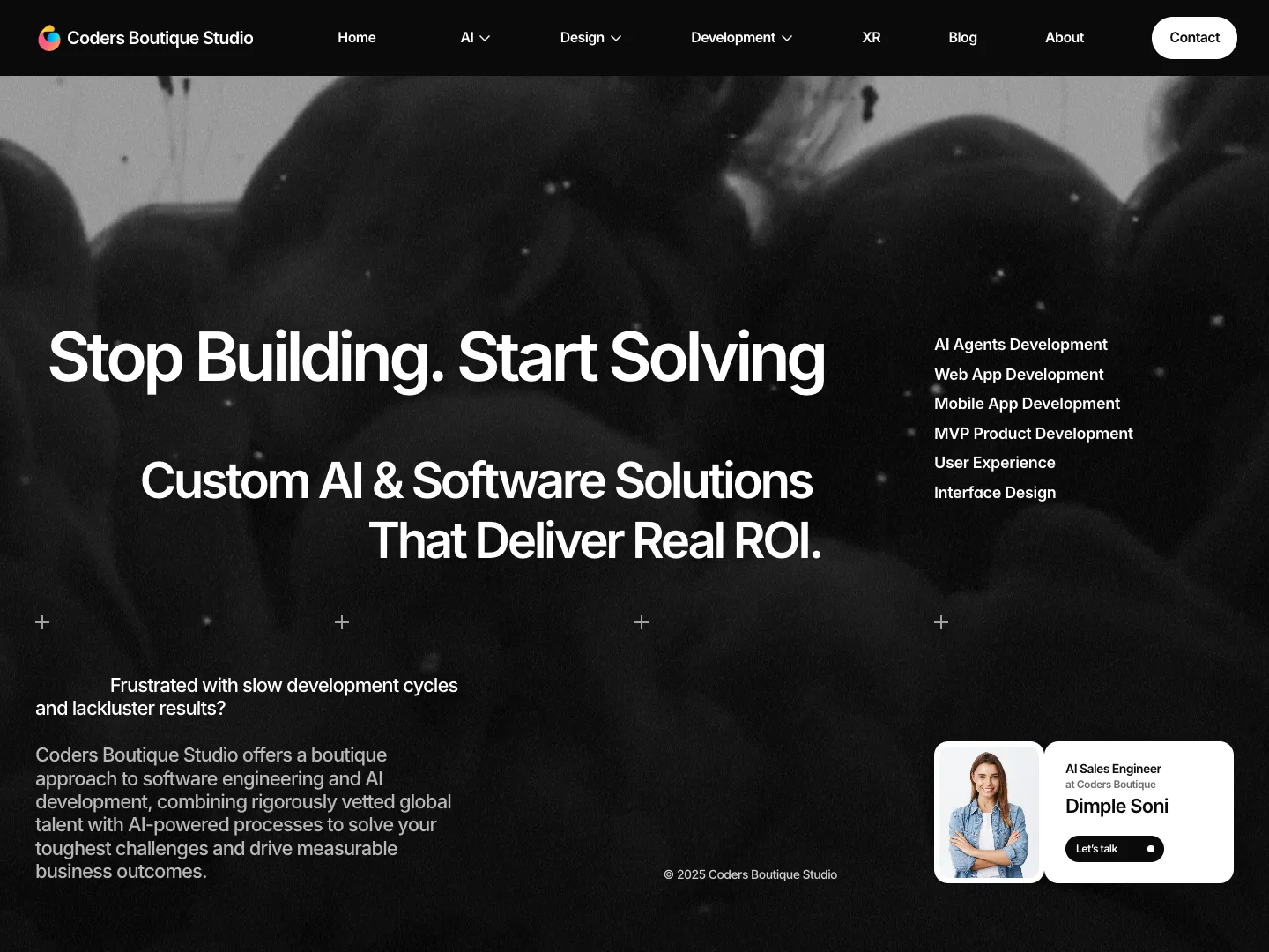 Coders Boutique website