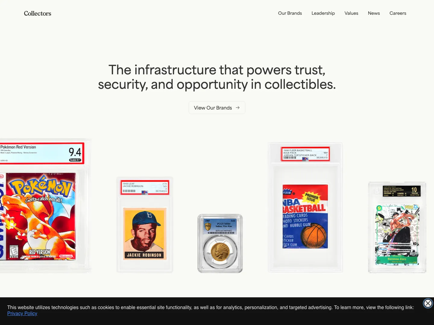 Collectors website
