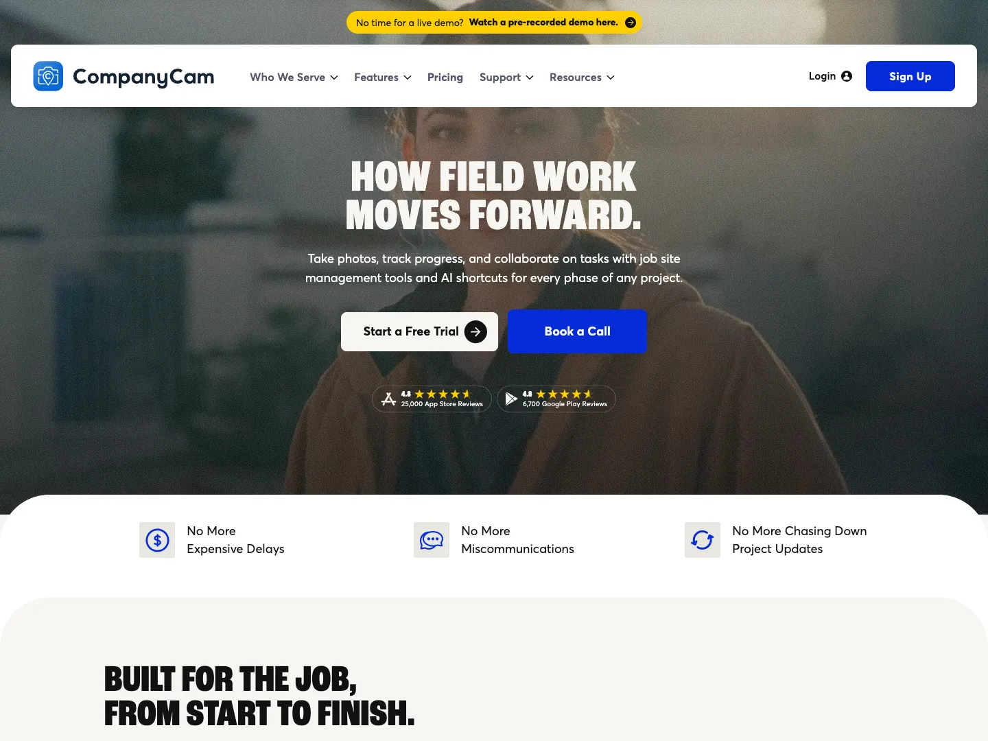 CompanyCam website