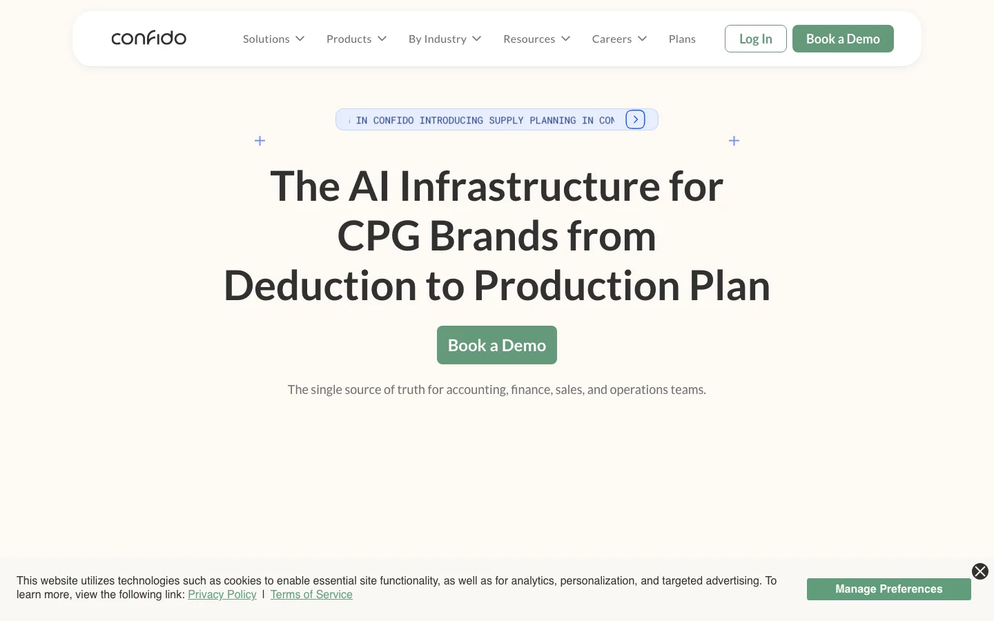 Confido website
