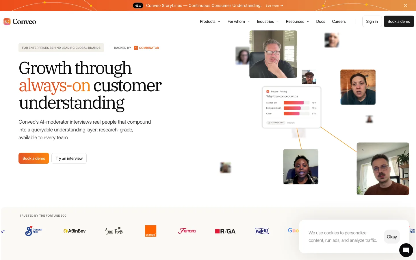 Conveo website