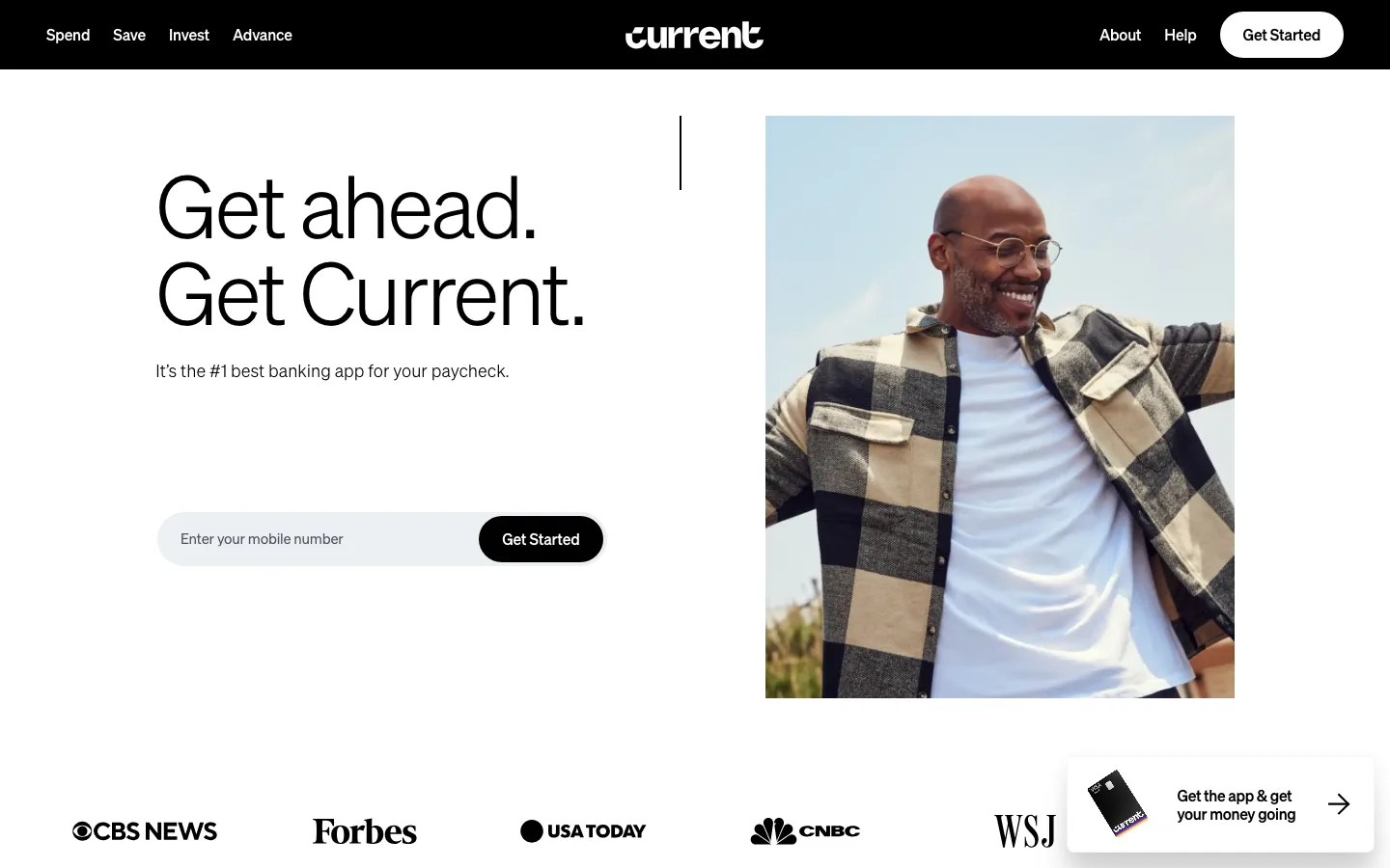 Current website