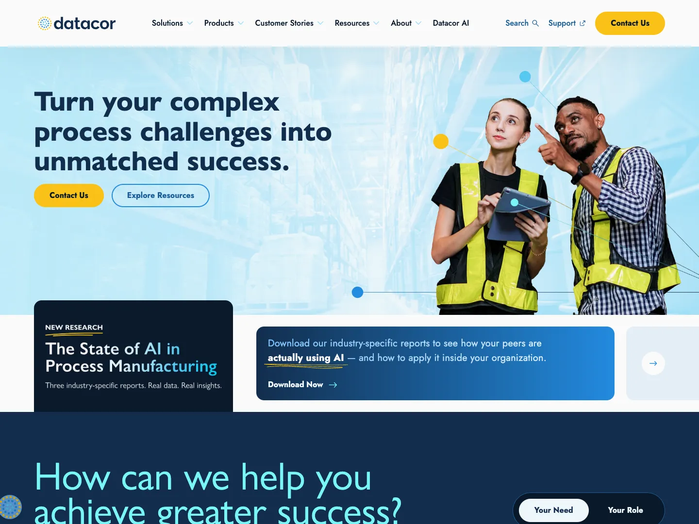 Datacor website