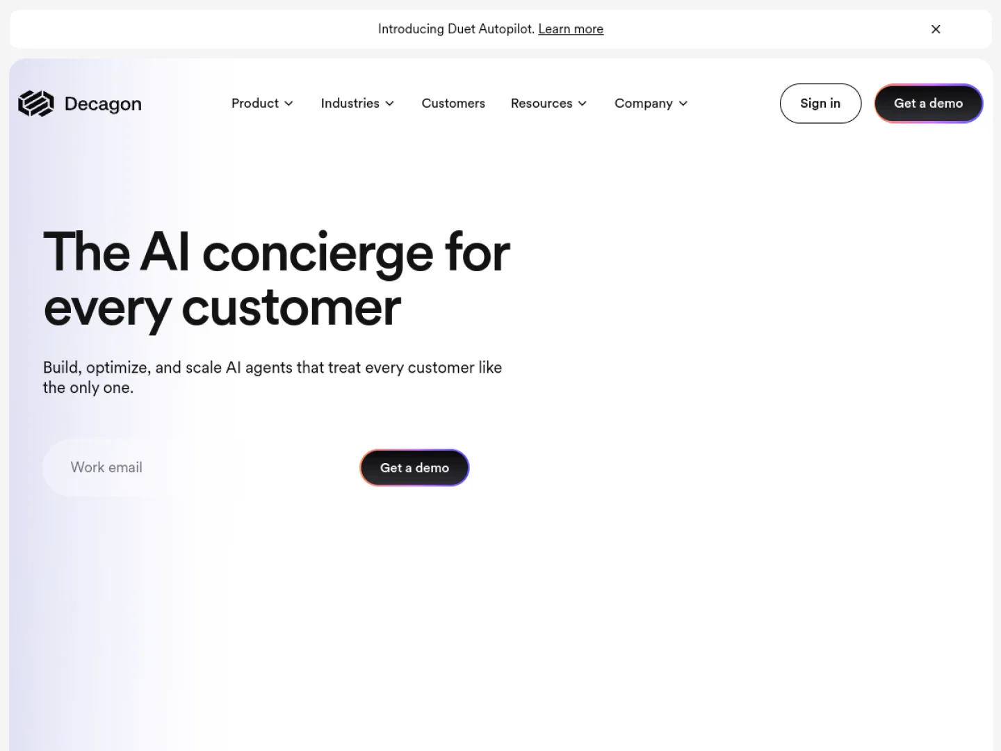 Decagon website