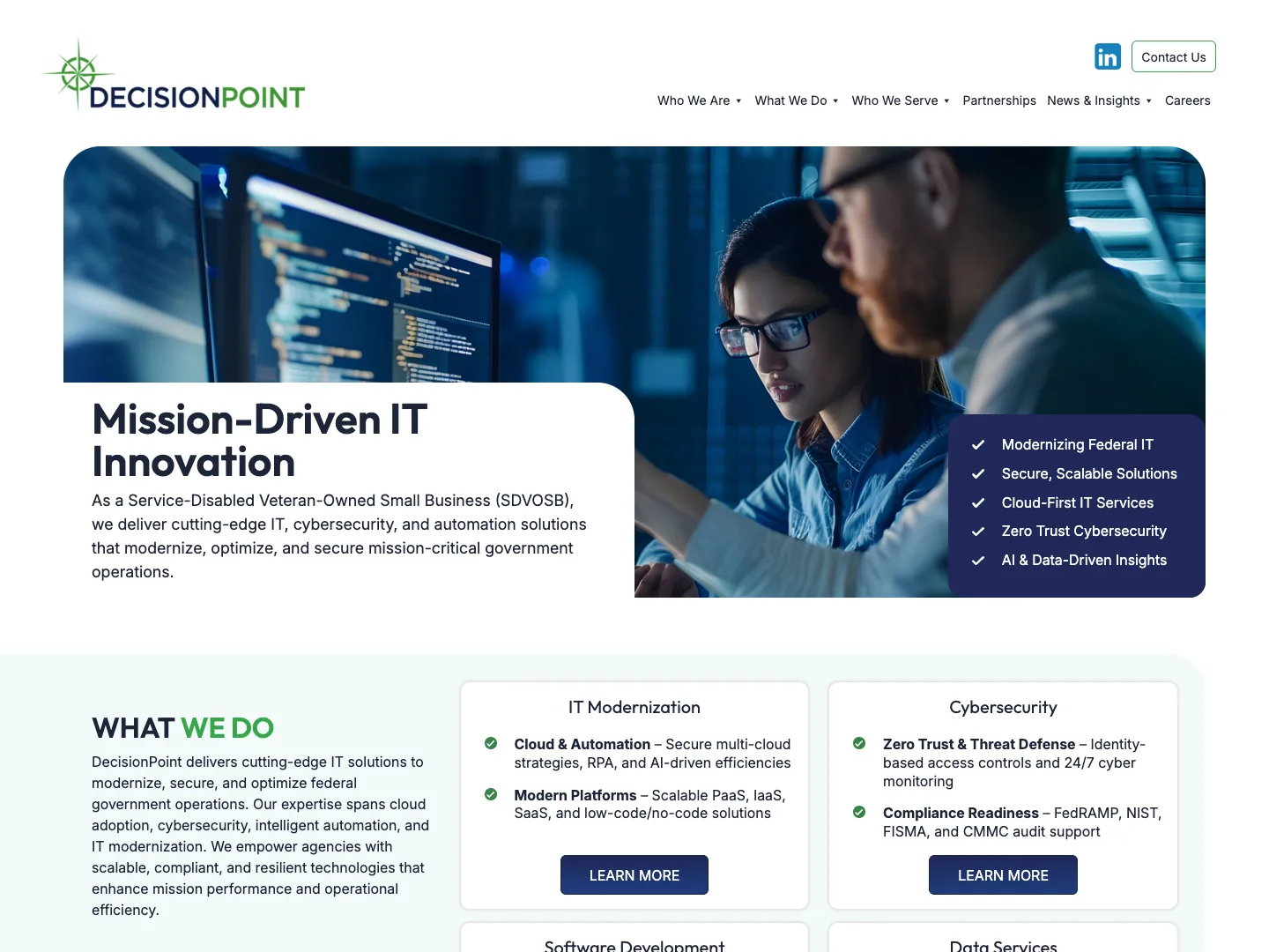 DecisionPoint Corporation website