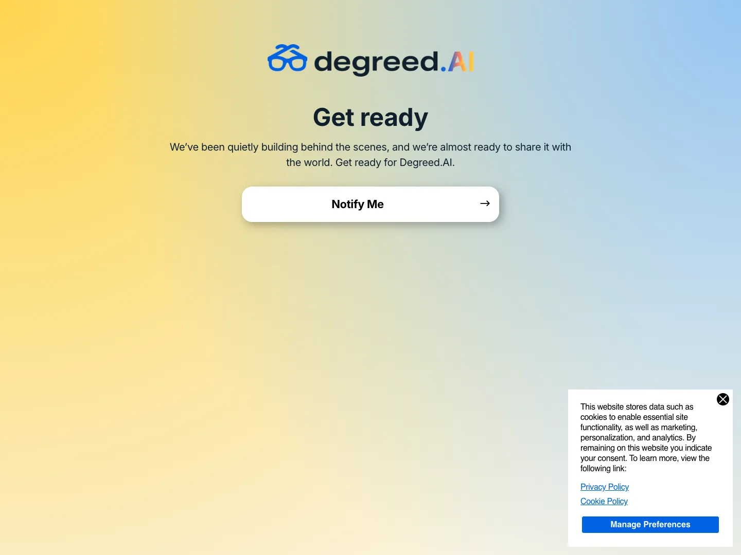 Degreed website