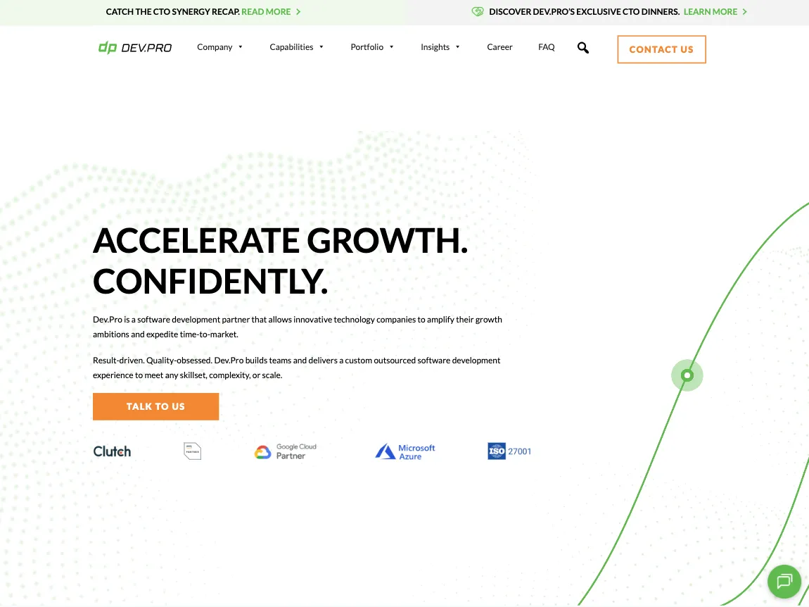 Dev.Pro website
