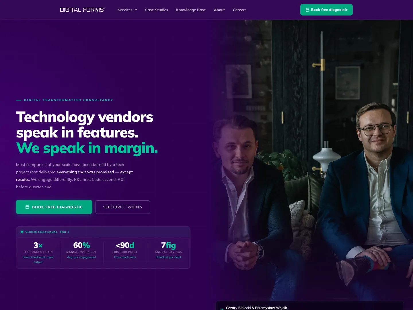 Digital Forms website