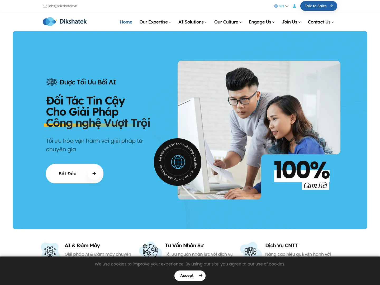 Dikshatek website
