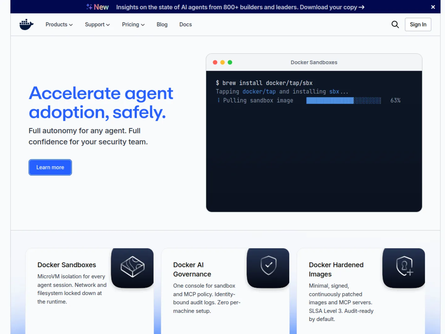 Docker website