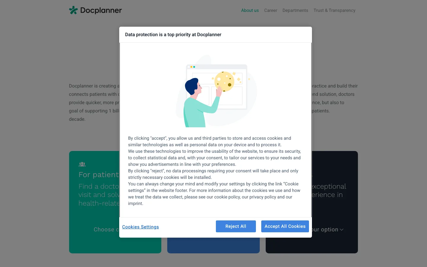 Docplanner website