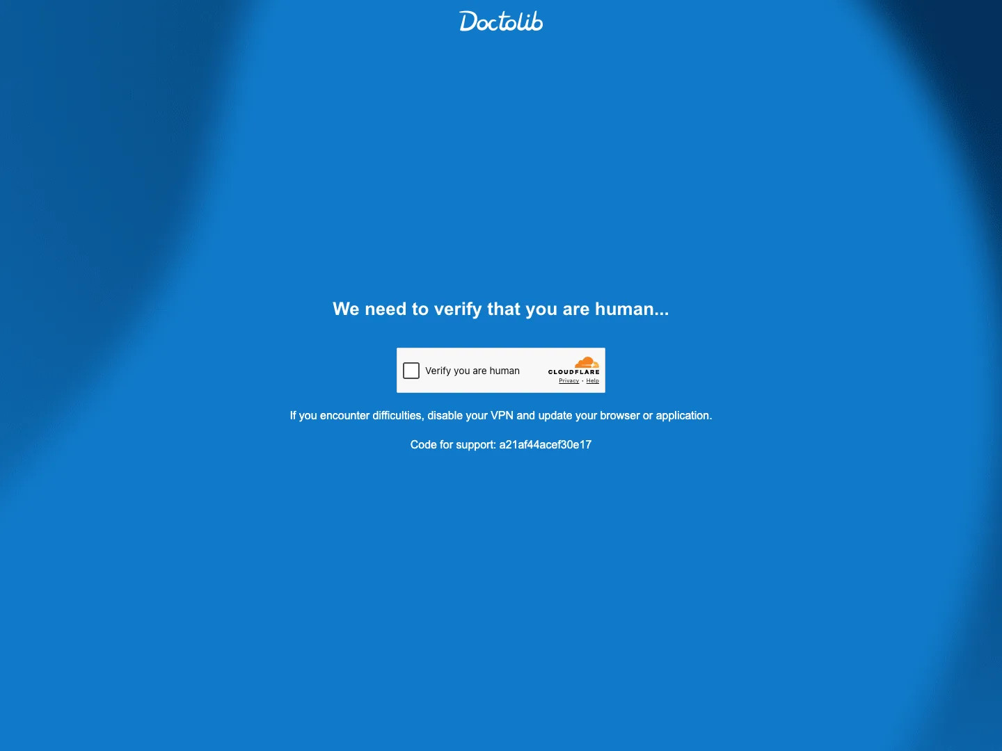 Doctolib website