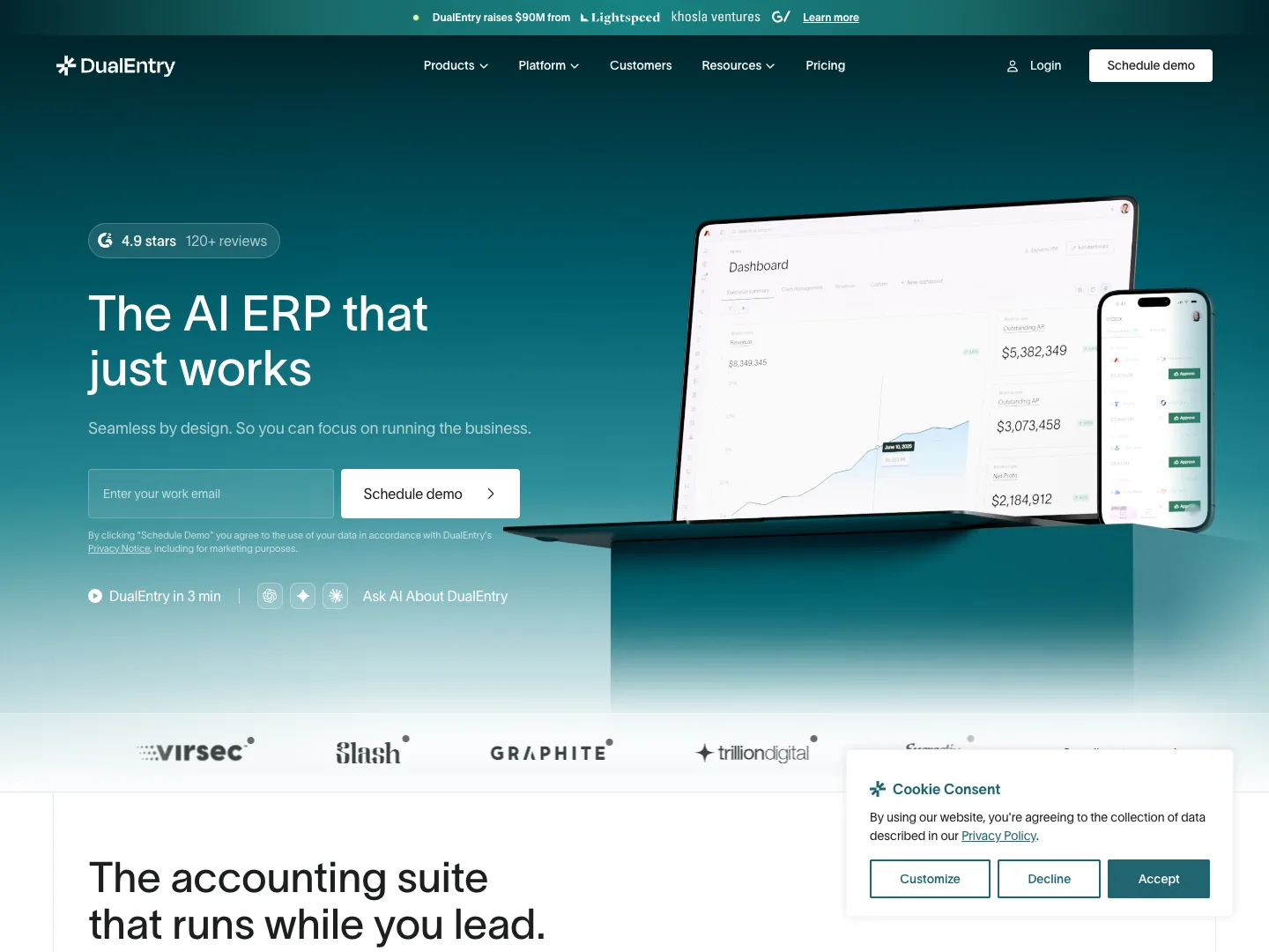 DualEntry website