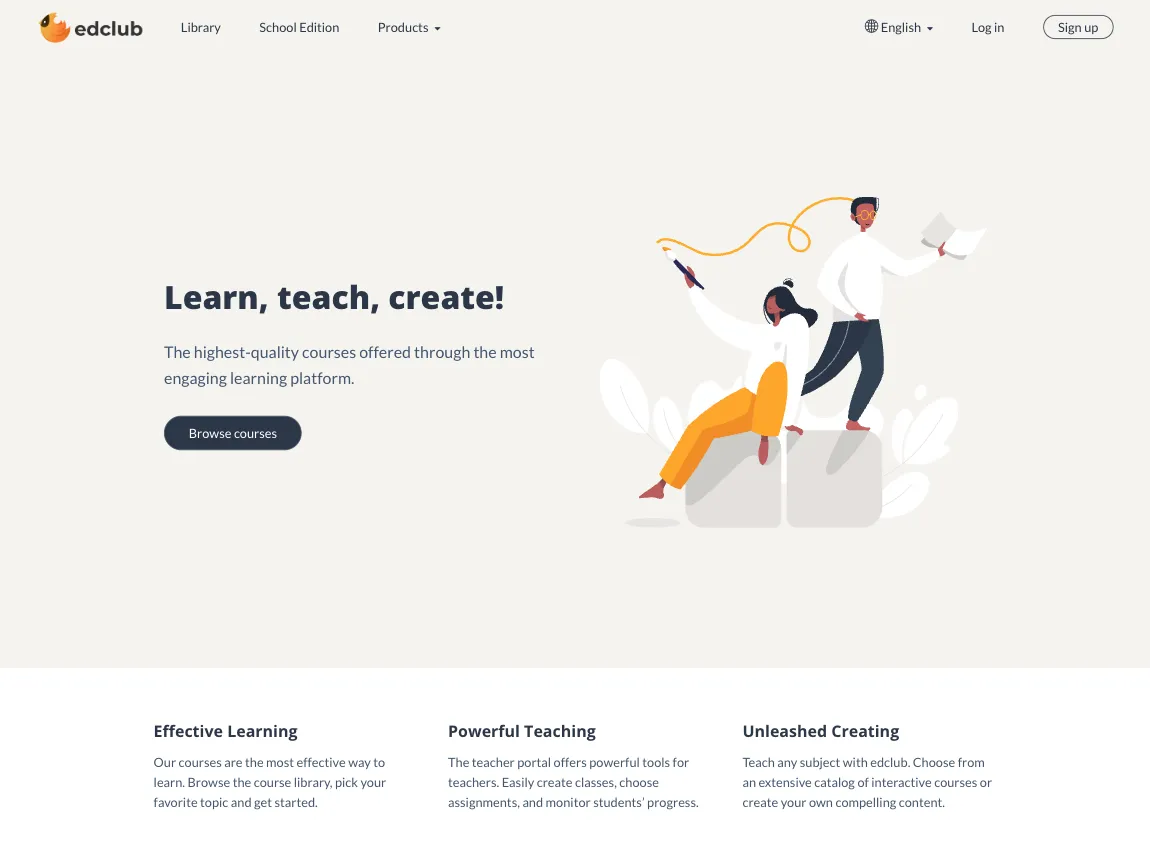 edclub website