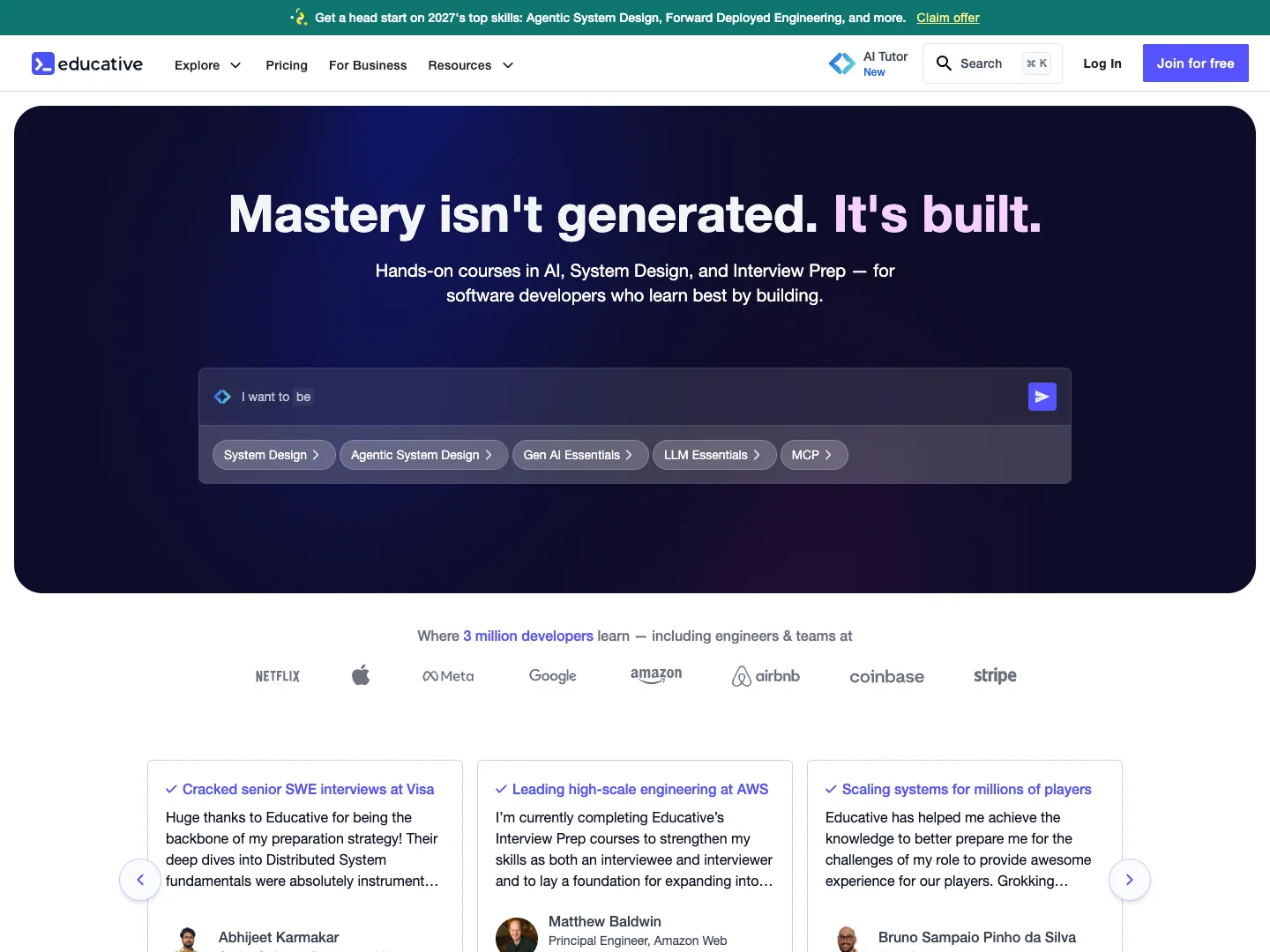 Educative website
