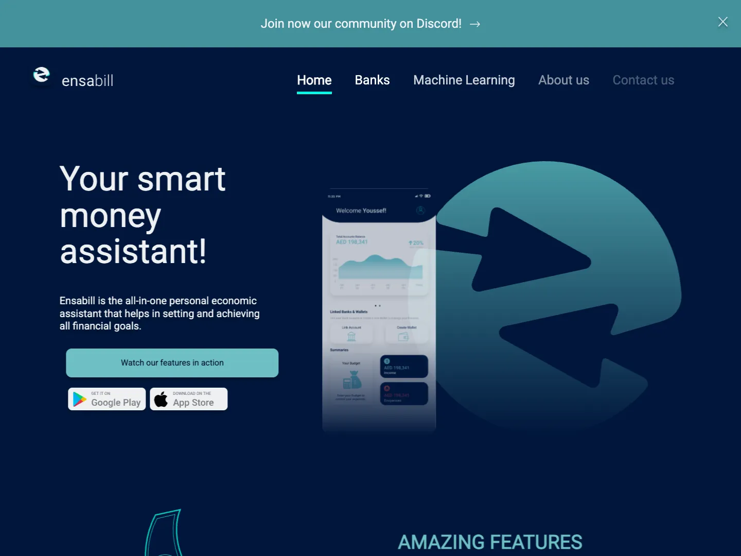 Ensabill website