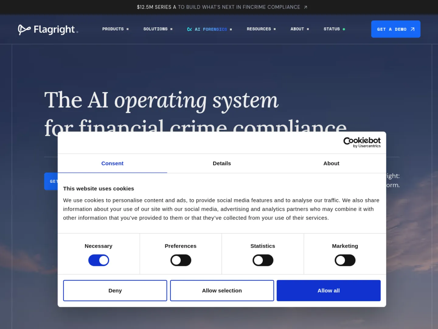 Flagright.Com website